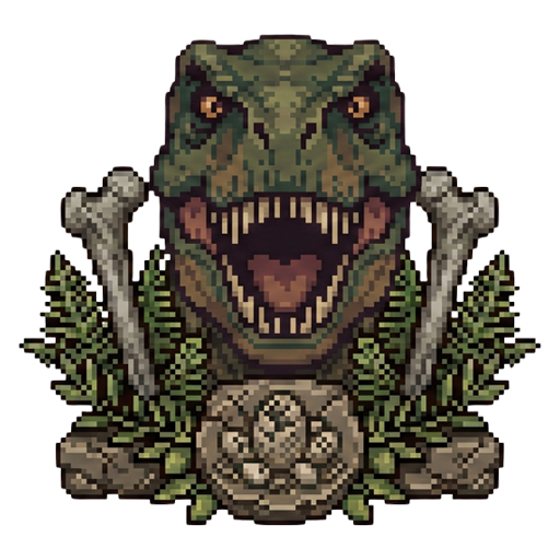 Dinosaurs world crest