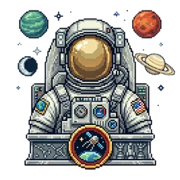 Space world crest