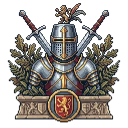 Medieval world crest